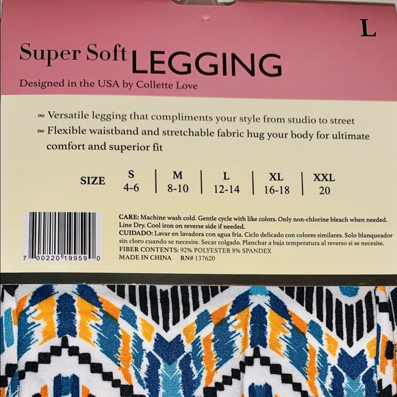 Collette Love super soft leggings - Picture 3 of 4